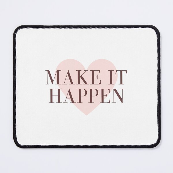 Item preview, Make it happen (heart, pattern) designed and sold by my-wanderlustjo.