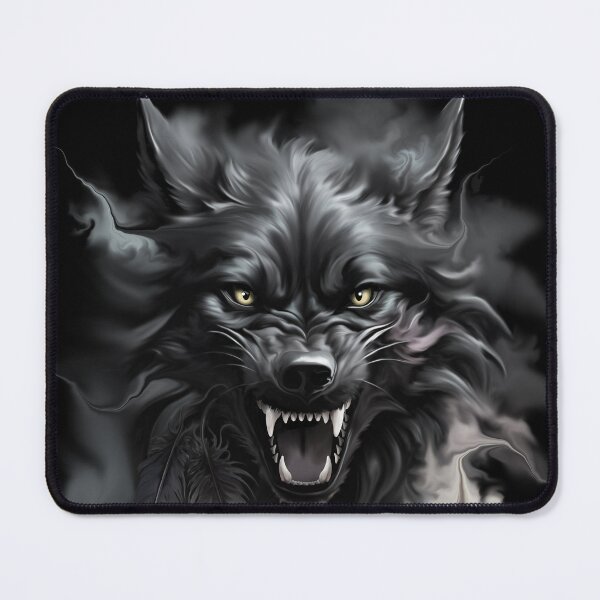 Item preview, Black Smoke Wolf designed and sold by Su Drzewicka.