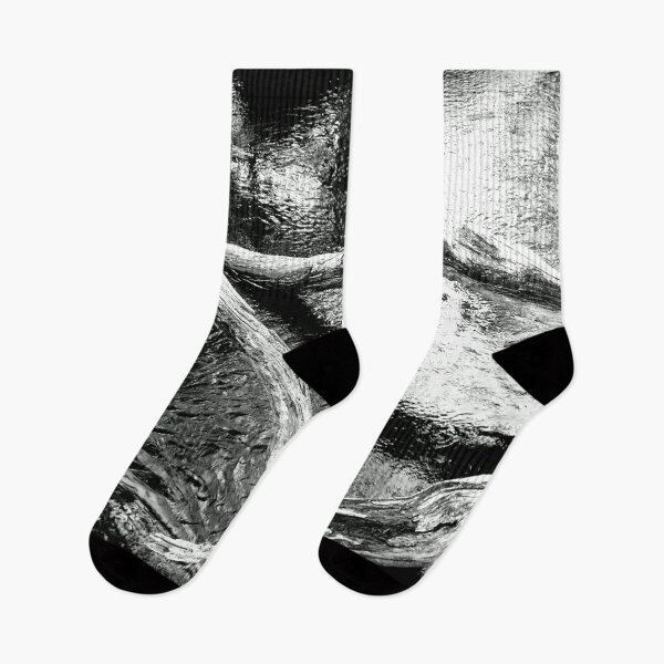 Item preview, Black And White Fallen Tree In A River designed and sold by Designsbygroovy.