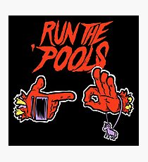 Run the 'Pools Photographic Print