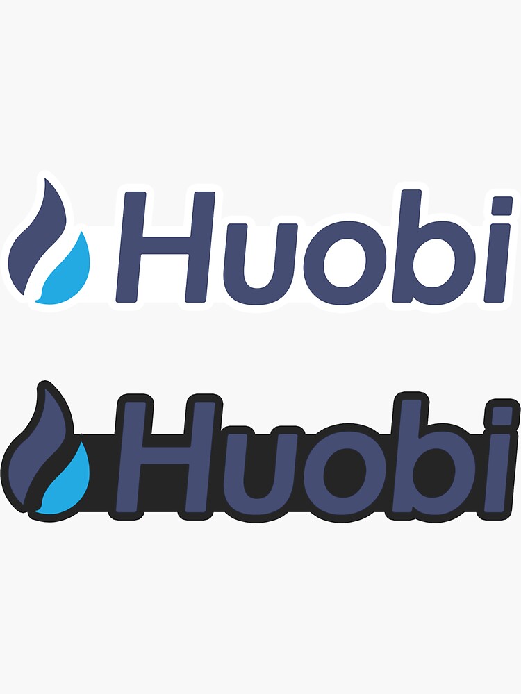 "huobi exchange logo" Sticker for Sale by jickien | Redbubble