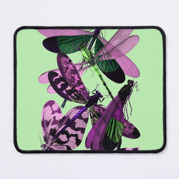 Item preview, Émile-Allain Séguy -1929 Dragonflies - Botanical Illustration of Insects designed and sold by HeavyHits.