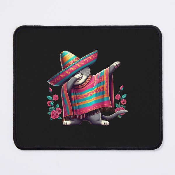 Item preview, Funny dabbing Mexican Cat Poncho, Cinco De Mayo Party 2024 designed and sold by ArtByKatti.
