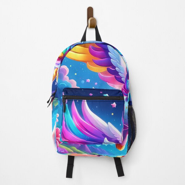 Item preview, Cute chibi unicorn flying in night designed and sold by KirstenStar.