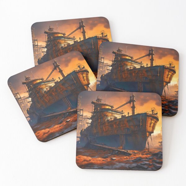 Item preview, Forgotten ship full of rust designed and sold by Marcu Ioachim.