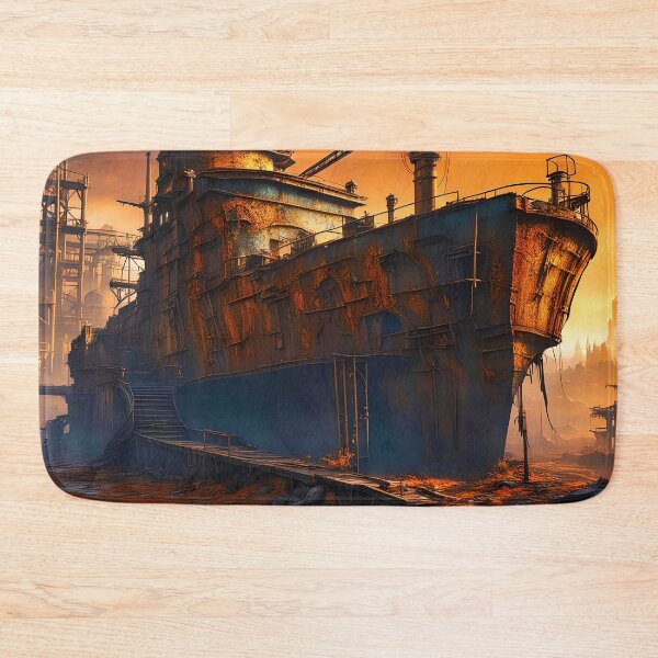 Item preview, Forgotten ship full of rust designed and sold by Marcu Ioachim.