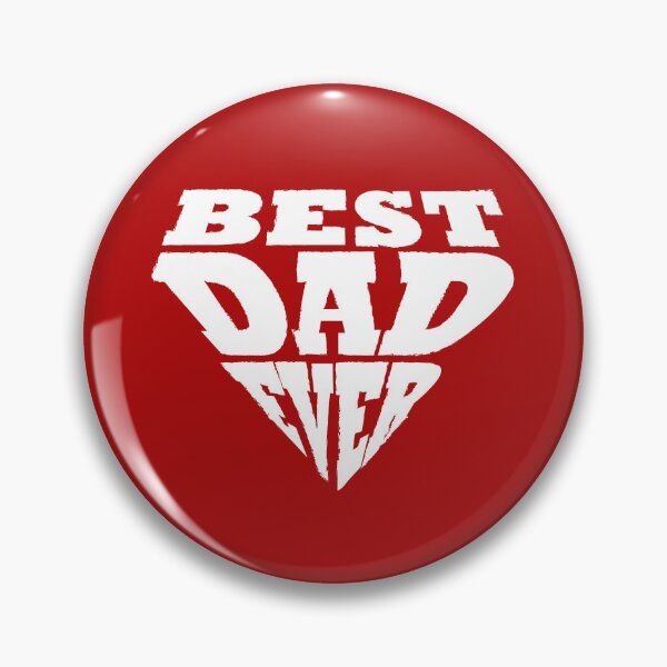 Item preview, Best Dad Ever: Superhero Emblem designed and sold by NETRODESIGNS.