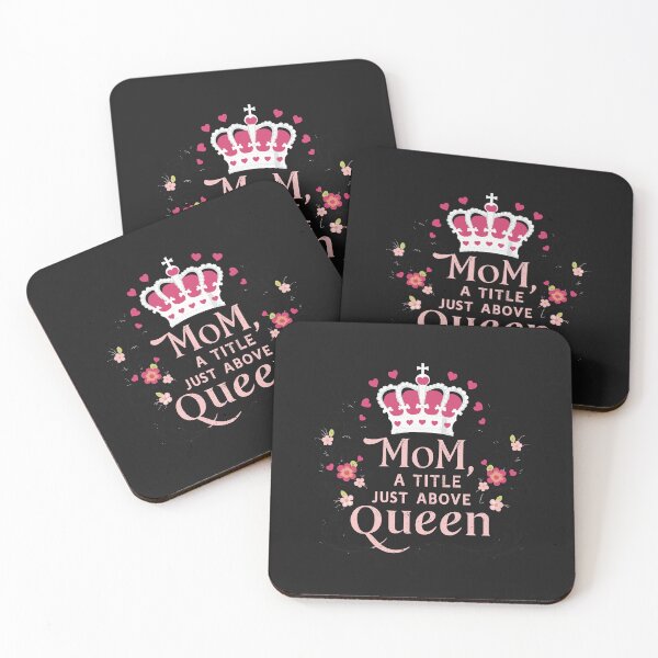 Item preview, Royal Mom - Mom A Title Just Above Queen: Elegant Crown Design for Mother's Day designed and sold by HahaHandlesHub.