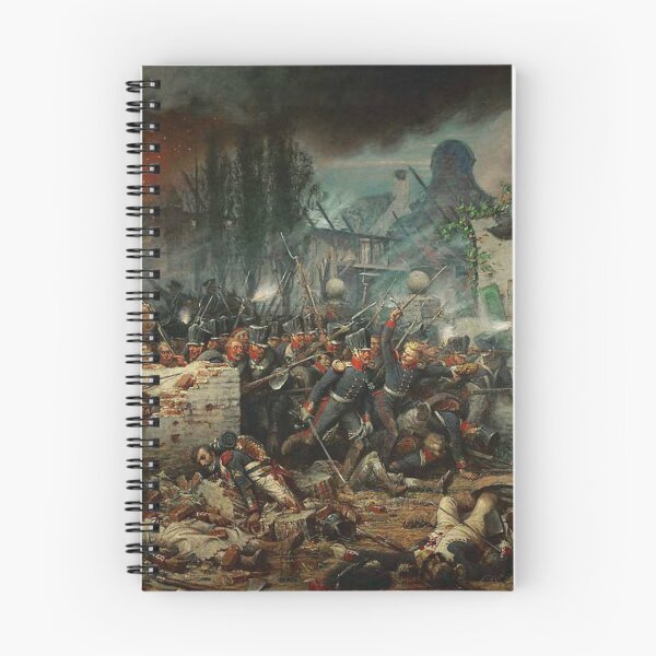 Item preview, Napoleonic Wars - The Prussians Attack Plancenoit - Battle of Waterloo - 1815 designed and sold by TheHappyK.