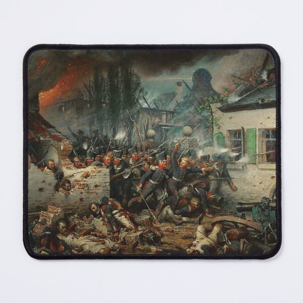 Item preview, Napoleonic Wars - The Prussians Attack Plancenoit - Battle of Waterloo - 1815 designed and sold by TheHappyK.