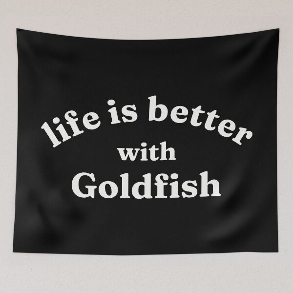 Item preview, Life is better with Goldfish designed and sold by FieldScent.