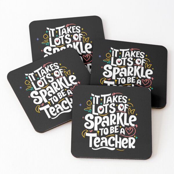 Item preview, It Takes Lots Of Sparkle To Be A Teacher designed and sold by PeelZinc.