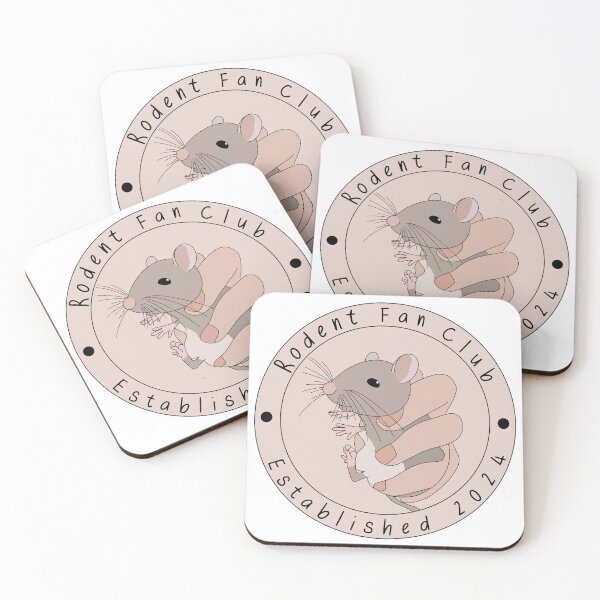 Item preview, Rodent fan club designed and sold by alittlebitmeg.