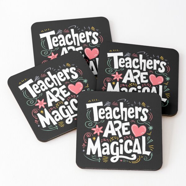 Item preview, Teachers Are Magical designed and sold by PeelZinc.