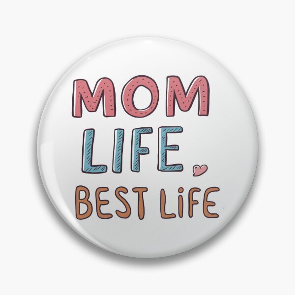 Item preview, Charming Mom Life Typography: Minimalist Mother's Day Art designed and sold by HahaHandlesHub.