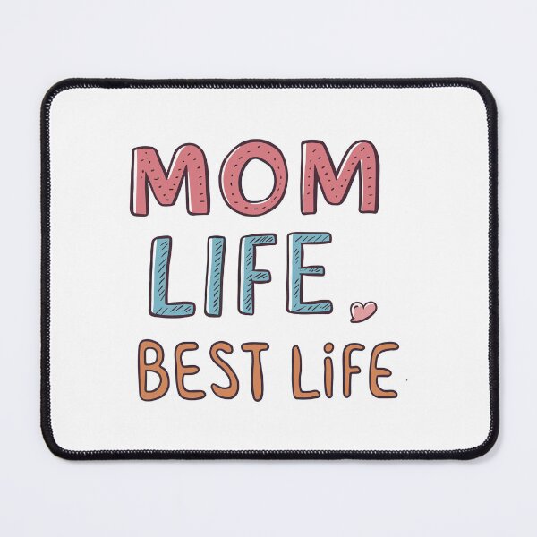 Item preview, Charming Mom Life Typography: Minimalist Mother's Day Art designed and sold by HahaHandlesHub.