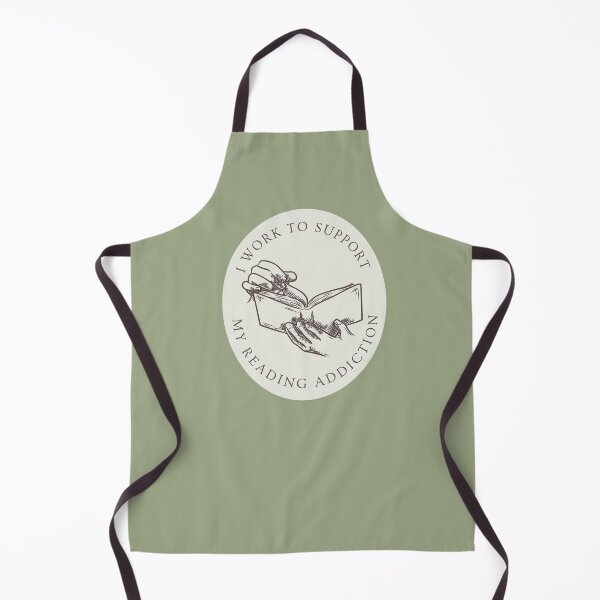Item preview, I work to support my reading addiction designed and sold by Neadoodles.