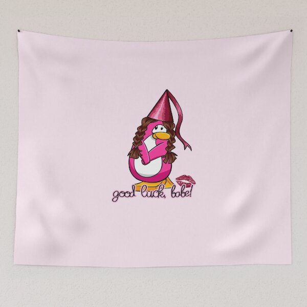 Item preview, Good Luck, Babe! Chappell Roan Club Penguin Meme designed and sold by bbboboo.