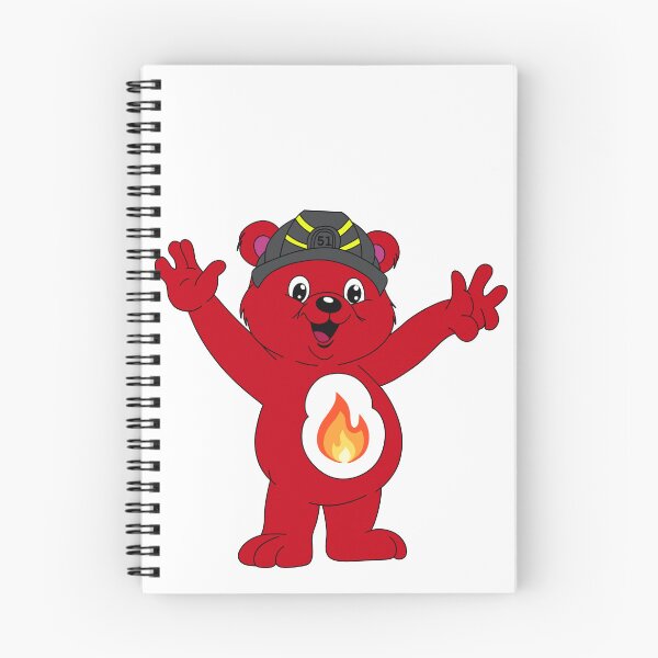 Item preview, Firefighter care bear station 51 designed and sold by AnnesCreatives.