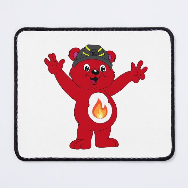Item preview, Firefighter care bear station 51 designed and sold by AnnesCreatives.