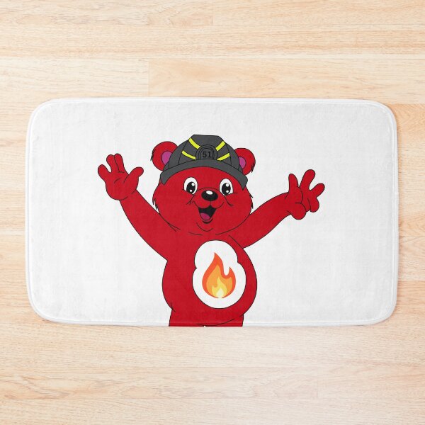 Item preview, Firefighter care bear station 51 designed and sold by AnnesCreatives.