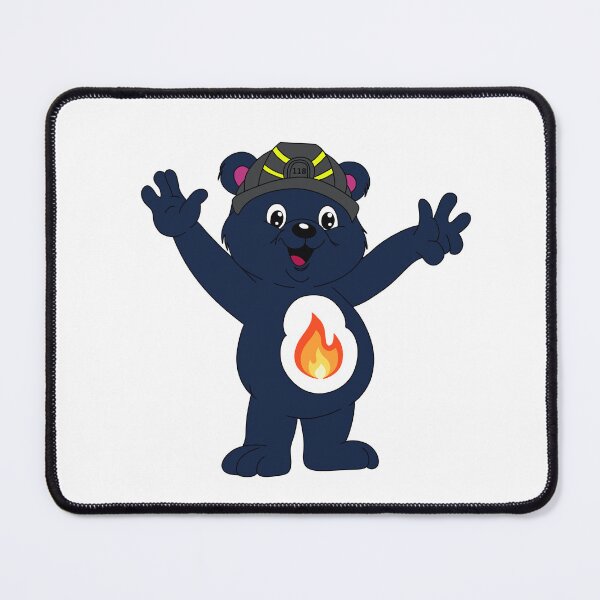 Item preview, Firefighter care bear station 118 designed and sold by AnnesCreatives.