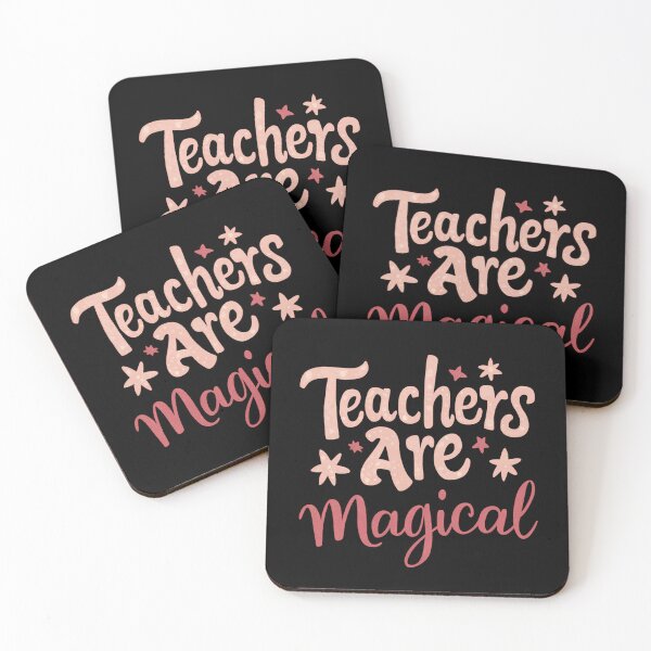Item preview, Teachers Are Magical designed and sold by PeelZinc.