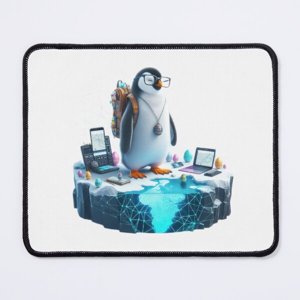 Item preview, penguin with internet  Easter Funny animals designed and sold by Expressions-Sel.