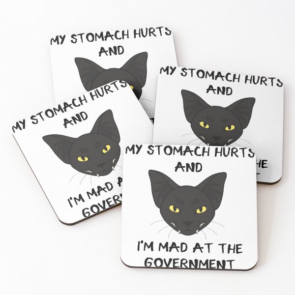 Item preview, My Stomach Hurts And I'm Mad At The Government  designed and sold by MiniMiat.