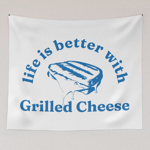 Item preview, Life is Better with Grilled Cheese designed and sold by FieldScent.