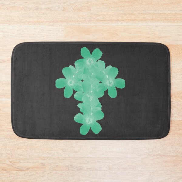 Item preview, Geometric Floral Crucifix Gothic Idea Really Intense Green designed and sold by somersbyman.