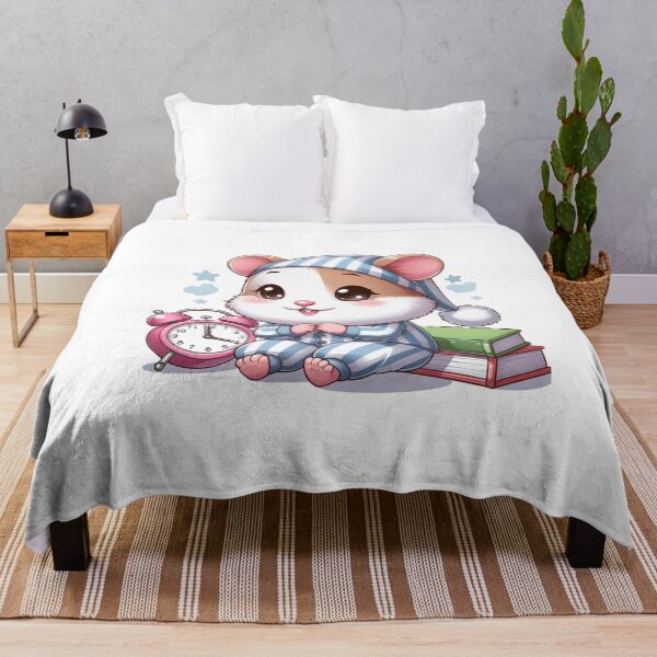 Aperçu de l'œuvre hamster de dessin animé en pyjama créée et vendue par MzulhilmiZam.