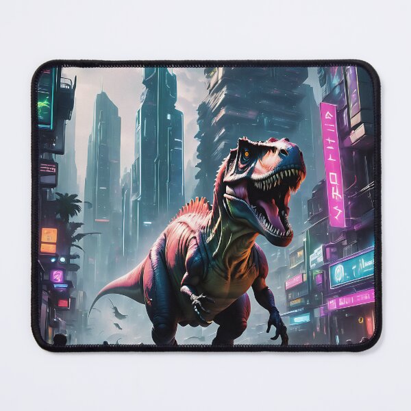 Item preview, T-Rex in Cyberpunk City designed and sold by Marcicev-Bojan.