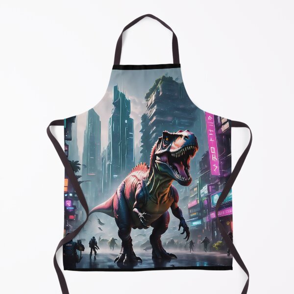Item preview, T-Rex in Cyberpunk City designed and sold by Marcicev-Bojan.