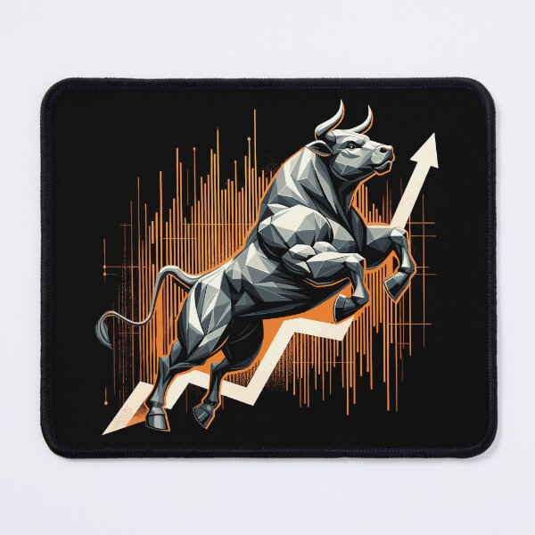 Item preview, Taurus Bull Stocks Wall Street Gift designed and sold by Pineapple-Tree.