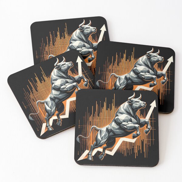 Item preview, Taurus Bull Stocks Wall Street Gift designed and sold by Pineapple-Tree.