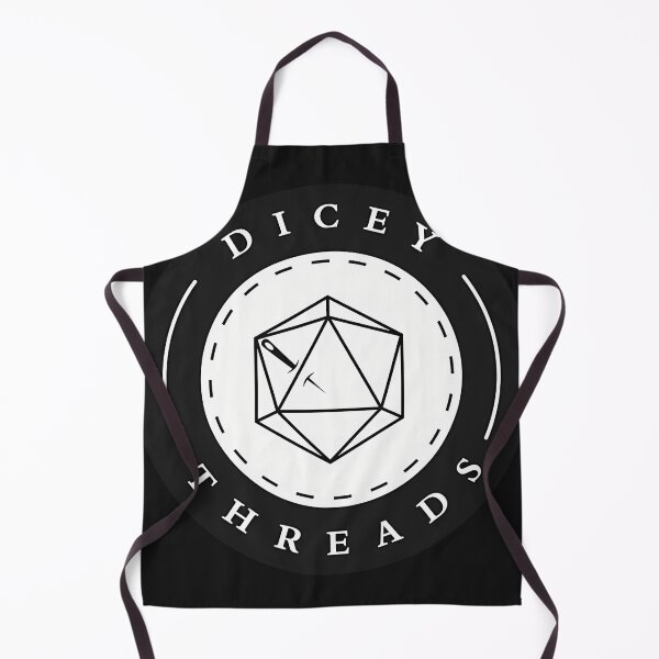 Item preview, Dicey Threads D20 Logo designed and sold by DANI66LOS.