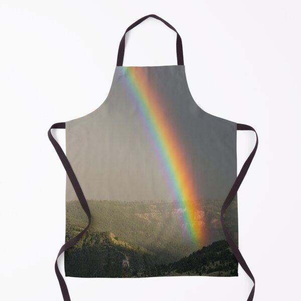 Item preview, Rainbow over the Gardner River Canyon Photography | Cali Boho | Bossy Cat Home designed and sold by BossyCatHome.