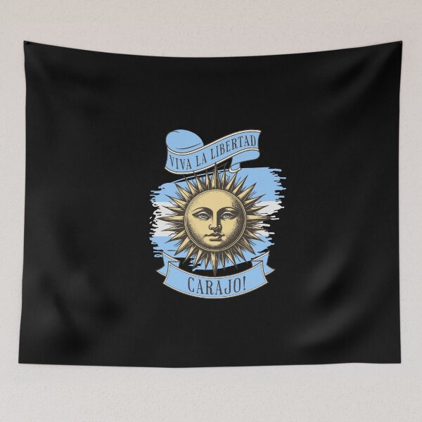 Item preview, Javier Milei viva la libertad carajo economy designed and sold by Printperium.