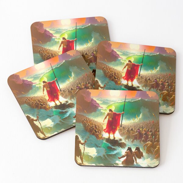 Item preview, The Moment Before Moses Parts the Red Sea designed and sold by Sanctum Icons.