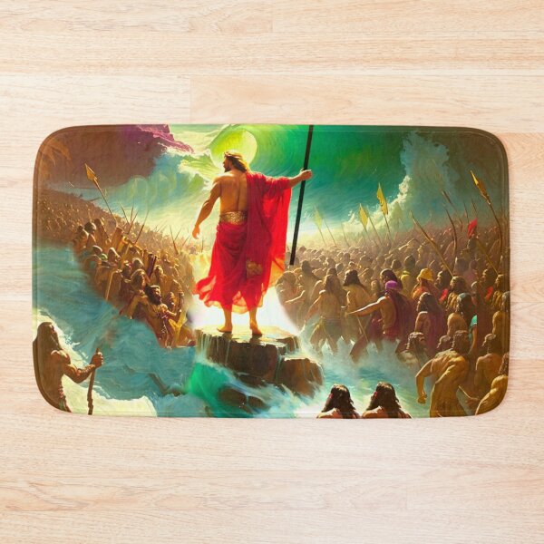 Item preview, The Moment Before Moses Parts the Red Sea designed and sold by Sanctum Icons.