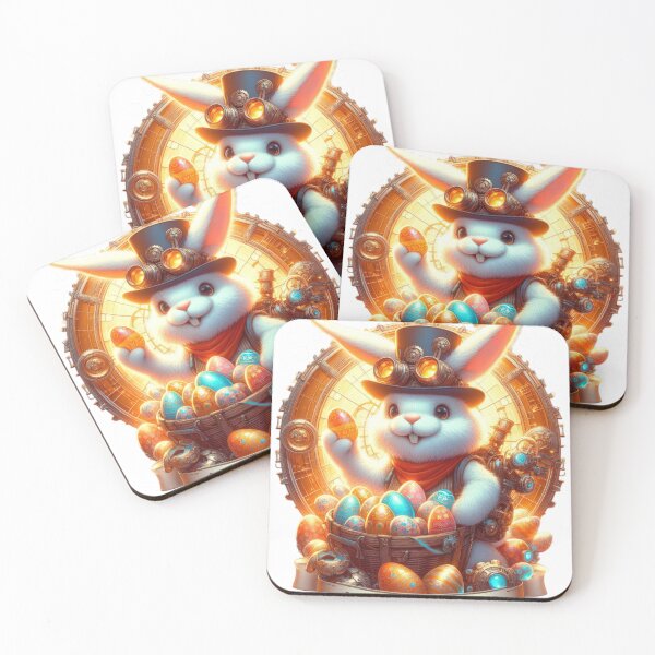 Item preview, mechanized rabbit Easter Funny animals  designed and sold by Expressions-Sel.