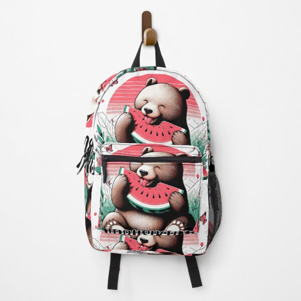 Item preview, Time for watermelon Arbusik bear delicious gift designed and sold by Pineapple-Tree.