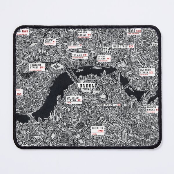 Item preview, London street signs map designed and sold by oliver polanski.