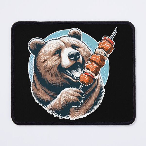 Item preview, Shashlik meat skewer bear gift designed and sold by Pineapple-Tree.