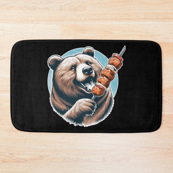Item preview, Shashlik meat skewer bear gift designed and sold by Pineapple-Tree.