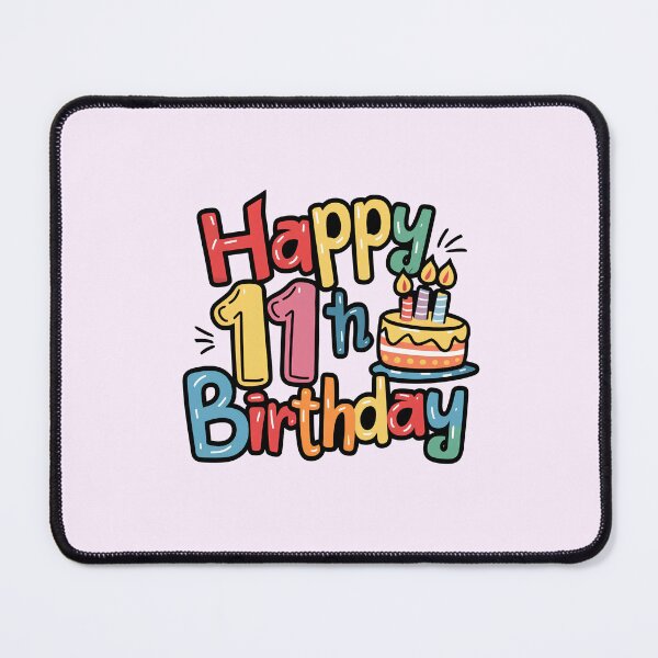 Item preview, Happy 11th Birthday designed and sold by Itsheartshop.