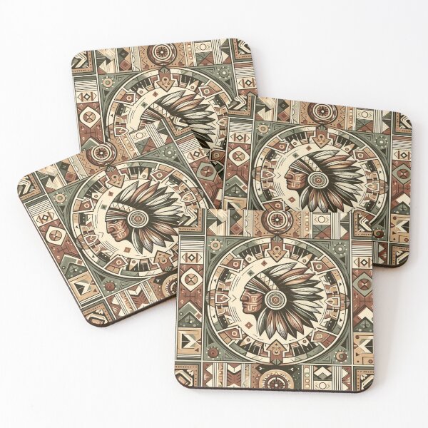 Item preview, Indigenous Native American Pattern designed and sold by Myra365Art.