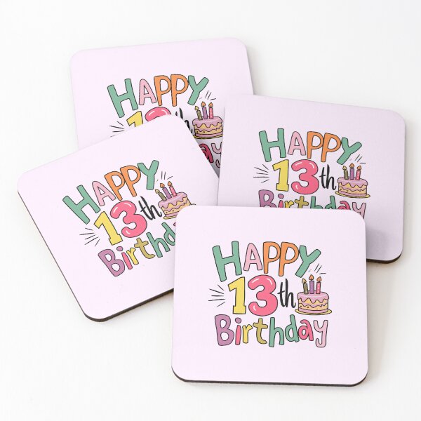 Item preview, Happy 13th Birthday designed and sold by Itsheartshop.