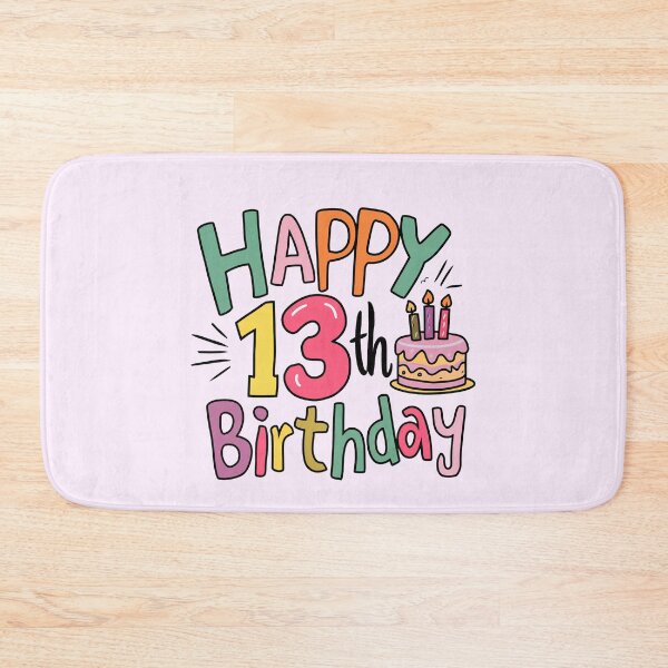 Item preview, Happy 13th Birthday designed and sold by Itsheartshop.